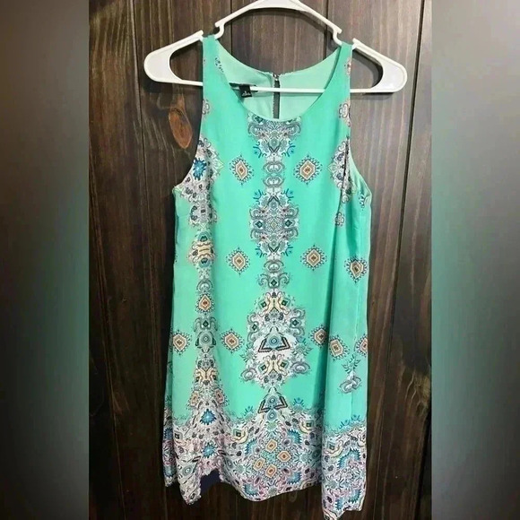NWT By & By Womens Mint Green Mini Dress. Size: Small - Picture 4 of 8